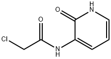 2-氯-N-(2-氧代-1,2-二氢吡啶-3-基)乙酰胺 结构式