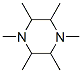 Piperazine, 1,2,3,4,5,6-hexamethyl- (8CI,9CI) 结构式