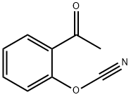 Cyanic acid, 2-acetylphenyl ester (9CI) 结构式