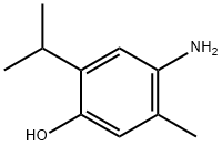 4-AMINO-2-ISOPROPYL-5-METHYLPHENOL 结构式