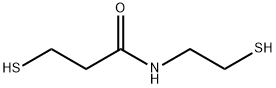 3-Mercapto-N-(2-mercaptoethyl)propanamide 结构式