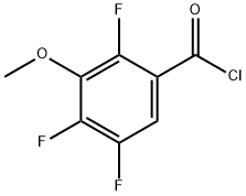 2,4,5-三氟-3-甲氧基苯甲酰氯 结构式