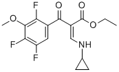 (Z)-ETHYL 3-(CYCLOPROPYLAMINO)-2-(2,4,5-TRIFLUORO-3-METHOXYBENZOYL)ACRYLATE