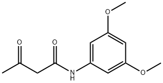 3,5-DIMETHOXY-ACETOACETANILID 结构式