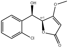氯西加酮 结构式