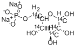 D-GLUCOSE-6-PHOSPHATE-UL-14C DISODIUM SALT 结构式