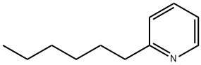2-己基吡啶 结构式