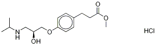 (S)-EsMolol Hydrochloride 结构式