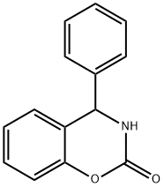 4-苯基-3,4-二氢-2H-苯并[E][1,3]噁嗪-2-酮 结构式