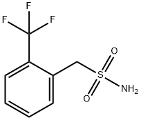 2-(三氟甲基)苄磺酰胺 结构式