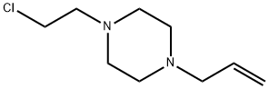 1-ALLYL-4-(2-CHLORO-ETHYL)-PIPERAZINE 2 HCL 结构式