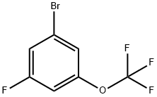 3-氟-5-三氟甲氧基溴苯 结构式