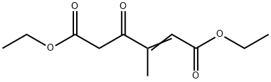 2-Hexenedioic acid, 3-methyl-4-oxo-, diethyl ester