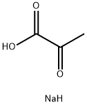 丙酮酸钠 结构式