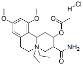 化合物BENZQUINAMIDE HYDROCHLORIDE 结构式