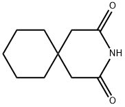 3,3-环戊烷戊二酰亚胺 结构式