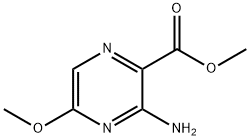 METHYL 3-AMINO-5-METHOXYPYRAZINE-2-CARBOXYLATE 结构式