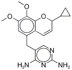 Iclaprim-d6 结构式