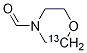 N-ForMylMorpholine-13C 结构式