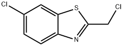 2-氯甲基-6-氯苯并噻唑 结构式