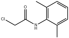 2-氯-N-(2,6-二甲苯基)乙酰胺 结构式
