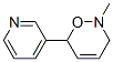 3,6-Dihydro-2-methyl-6-(3-pyridyl)-2H-1,2-oxazine 结构式