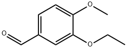3-乙氧基-4-甲氧基苯甲醛 结构式