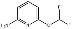 6-(二氟甲氧基)吡啶-2-胺 结构式