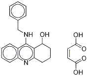 9 - (苄基氨基)-1,2,3,4 -四氢 - 1 -醇马来酸 结构式