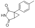 1-P-TOLYL-3-AZA-BICYCLO[3.1.0]HEXANE-2,4-DIONE 结构式