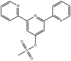 4'-METHANESULFONO-2,2':6',2''-TERPYRIDINE 结构式