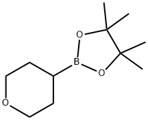 TETRAHYDROPYRAN-4-BORONIC ACID, PINACOL ESTER 结构式