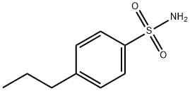 4-丙基苯-1-磺酰胺 结构式