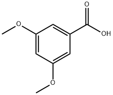 3,5-二甲氧基苯甲酸 结构式