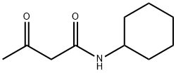 N-CYCLOHEXYLACETOACETAMIDE 结构式