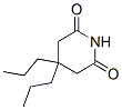 4,4-Dipropyl-2,6-piperidinedione 结构式