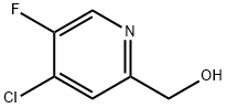 4-氯-5-氟-2-吡啶甲醇 结构式