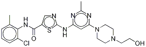 达沙替尼D8 结构式