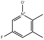 Pyridine, 5-fluoro-2,3-dimethyl-, 1-oxide (9CI) 结构式