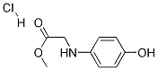 DL-对羟基苯甘氨酸甲酯盐酸盐 结构式