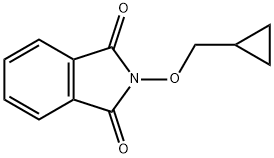 (CYCLOPROPYLMETHOXY)PHTHALIMIDE 结构式