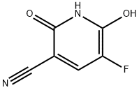 2,6-二羟基-5-氟-3-氰基吡啶 结构式