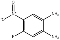 4-氟-5-硝基苯-1,2-二胺 结构式