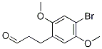 Benzenepropanal, 4-broMo-2,5-diMethoxy- 结构式