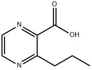 Pyrazinecarboxylic acid, 3-propyl- (9CI) 结构式