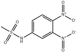 Methanesulfonamide, N-(3,4-dinitrophenyl)- 结构式