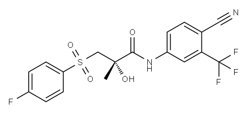 S-比鲁卡胺 结构式