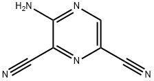 2,6-PYRAZINEDICARBONITRILE,3-AMINO- 结构式