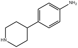 4-(4-氨基苯基)哌啶盐酸盐 结构式