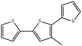 3'-甲基-2,2':5',2''-三联噻吩 结构式